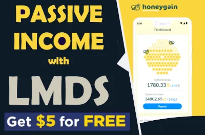 HoneyGain passive income earn with LMDS