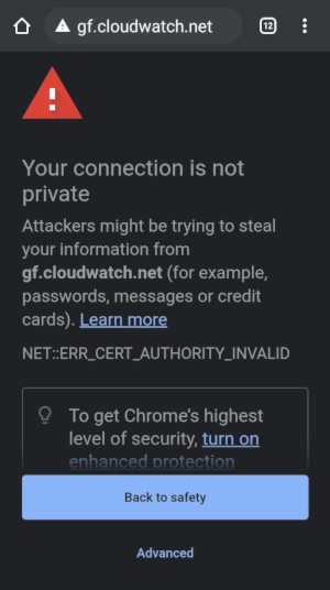 Let's Encrypt staging certificate