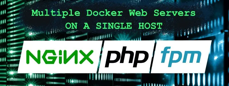 Web Server with PHP FPM on Docker